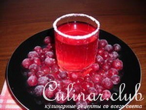 Ликёр  (настойка) на клюкве