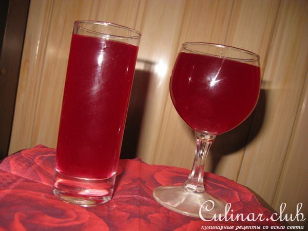 Квас из сырой свеклы