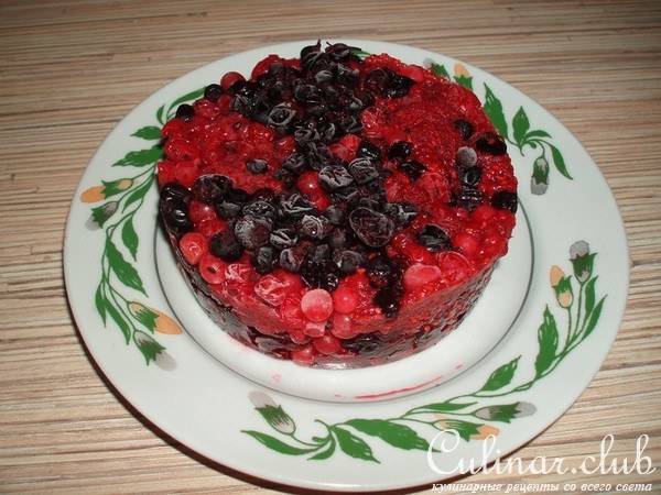 Компот из замороженных ягод