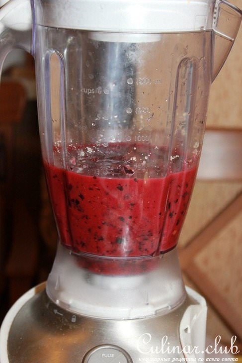 Морс из чёрной смородины