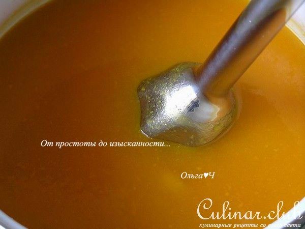Напиток из тыквы и апельсина