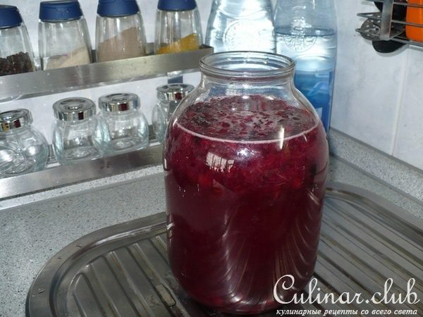 Клюковка на спирту.