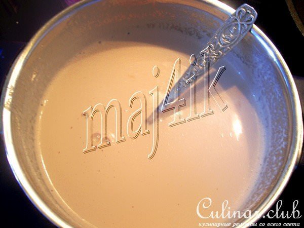 Молочный коктейль "Карамелька"