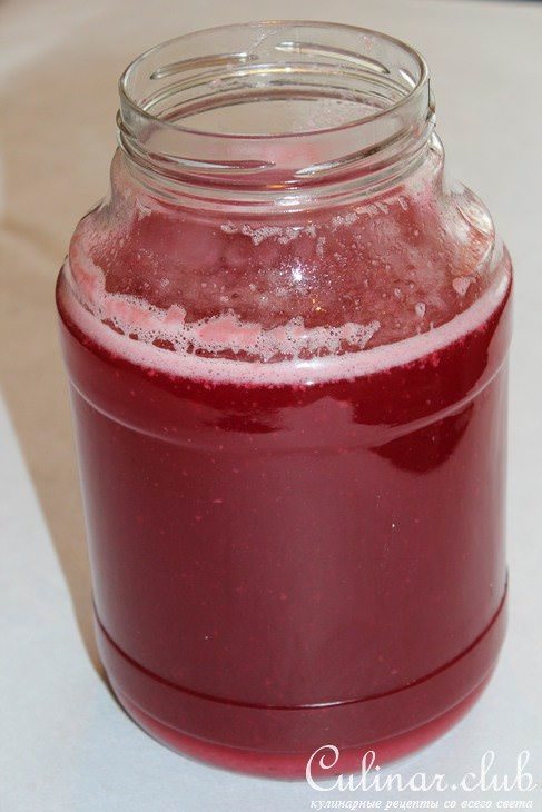 Квас дрожжевой из черной и красной смородины