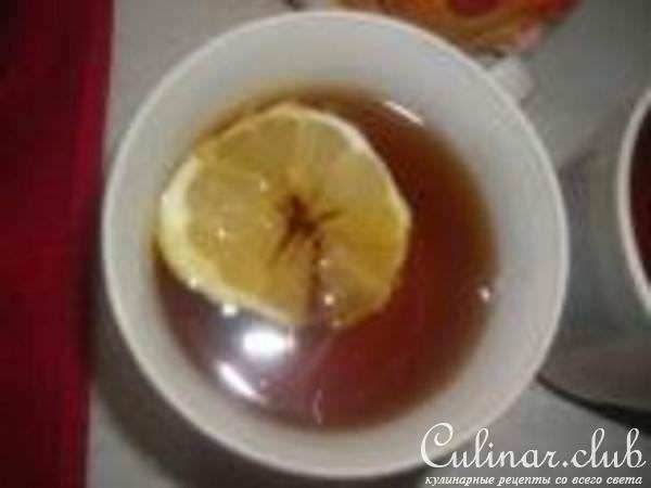 Чайный:) чай с лимоном