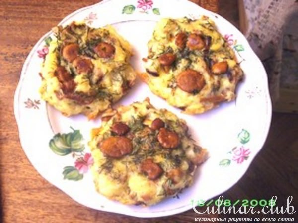Драники "Лесная полянка" (мой вариант)