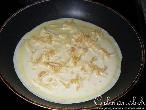 Блинчики с яблочной начинкой и апельсиновым ароматом