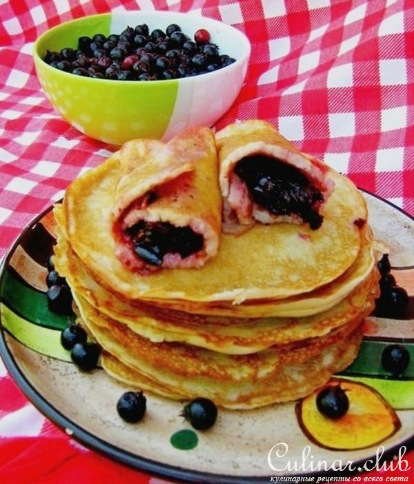 Блинчики с иргой