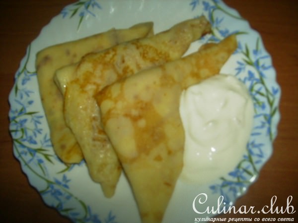 Любимые блины с начинкой