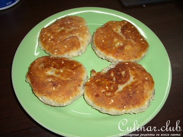Сырники с кунжутом и маком!!!