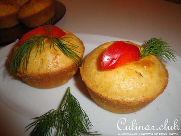 Блинные чашечки с ароматной начинкой