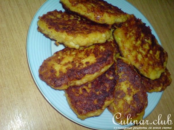 Оладьи из цуккини