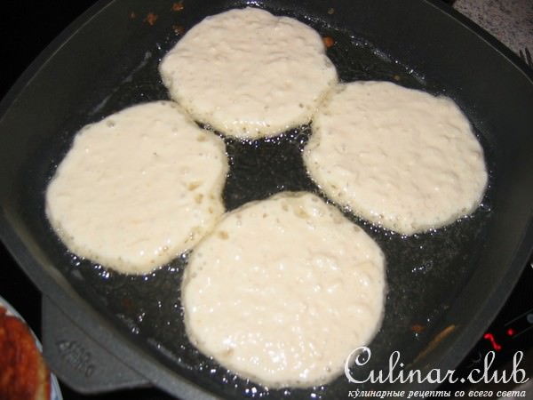 Apfel-Pancakes или Oладьи с яблоком
