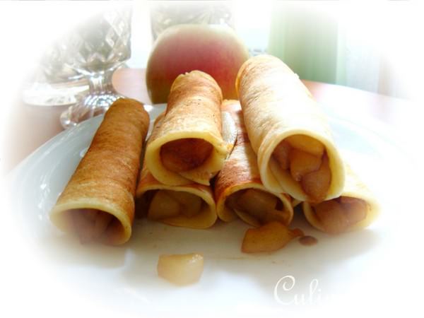 Яблочные крепы(блинчики).