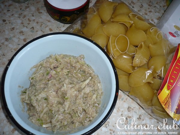 Фаршированные ракушки