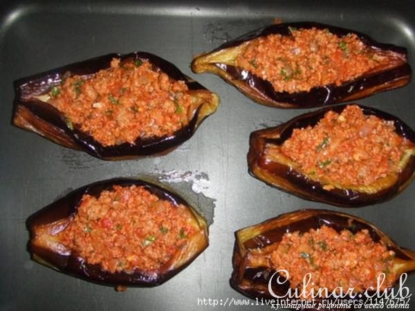 Карныярык (фаршированные баклажаны)