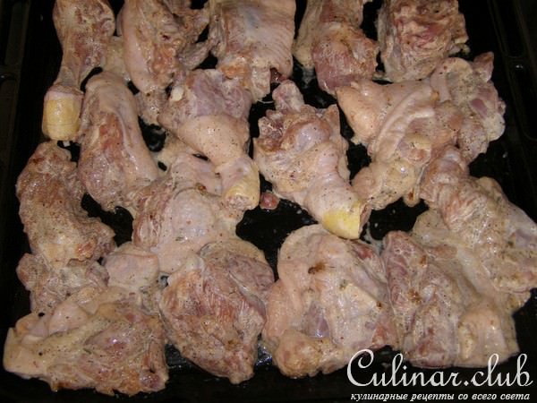 Запеченные окорочка(вариант)