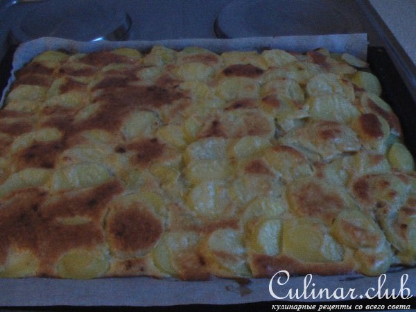 запеканка мясная"под шубой"
