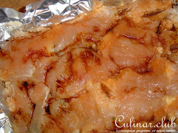 Куриная слойка