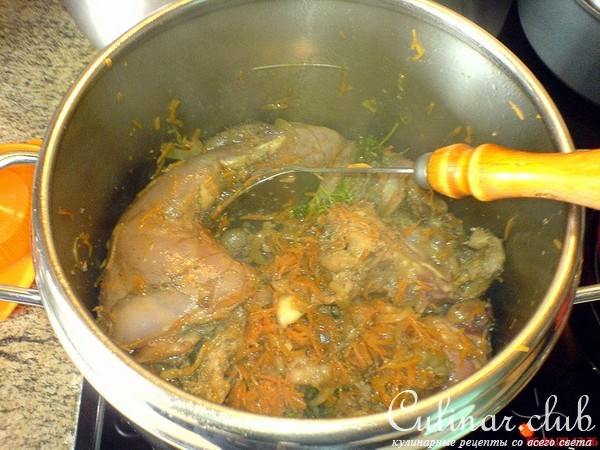 Кролик в скороварке