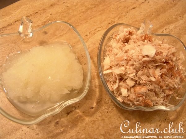 Курица в тесте с картофельными бочонками