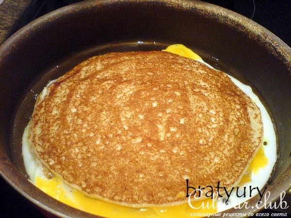 Блины по–липецки с сыром