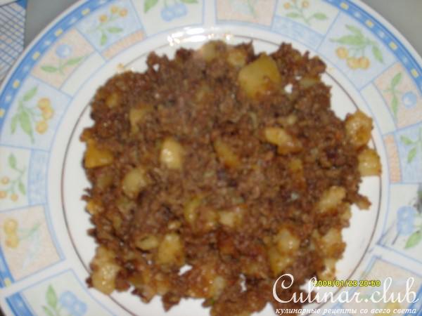 Картофель " по-флотски "