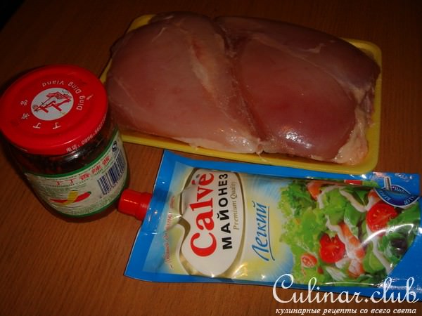 Острая курочка быстрого приготовления