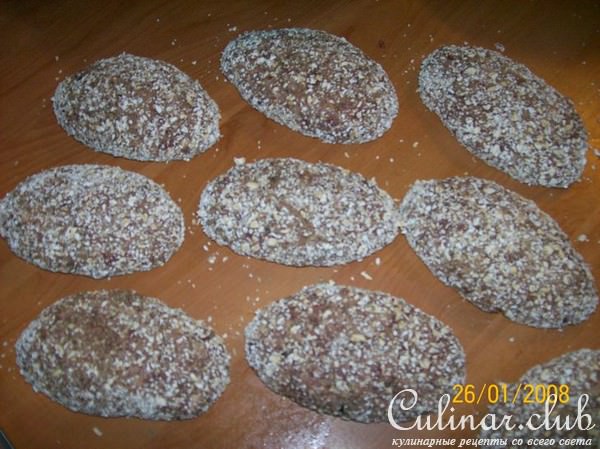 Рубленые зразы с грибами