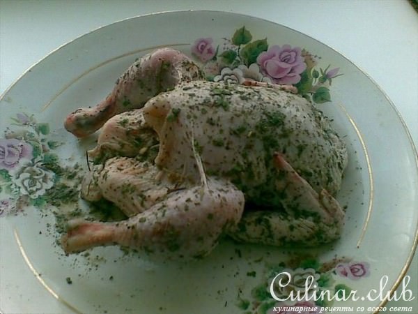 курица запеченая в духовке (вариант)