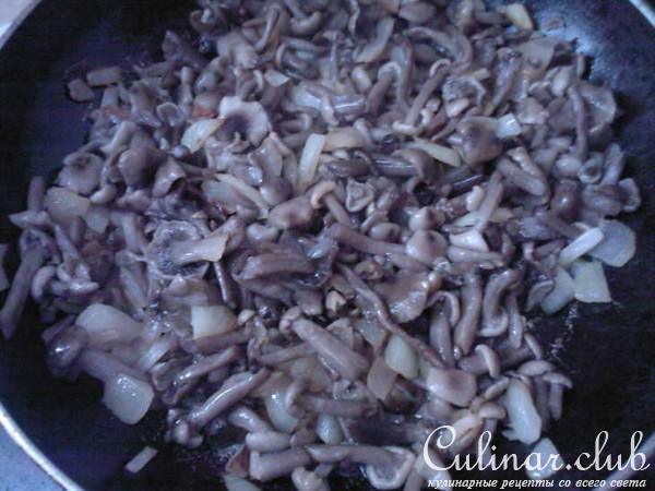 мясные рулетики с опятами