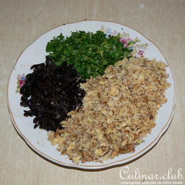 Курица "Кавказские мотивы"