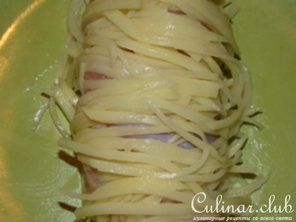 Кокон куриный с грибами