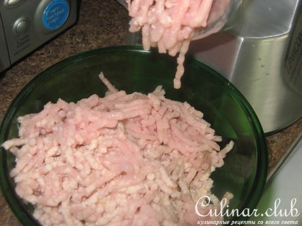 Котлетки куриные"Пёстрые"