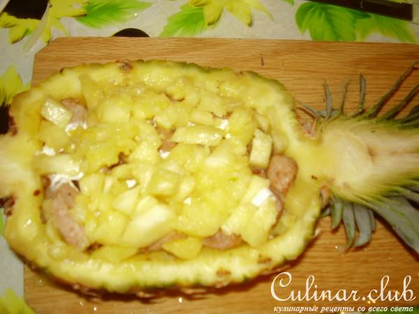 фаршированный ананас