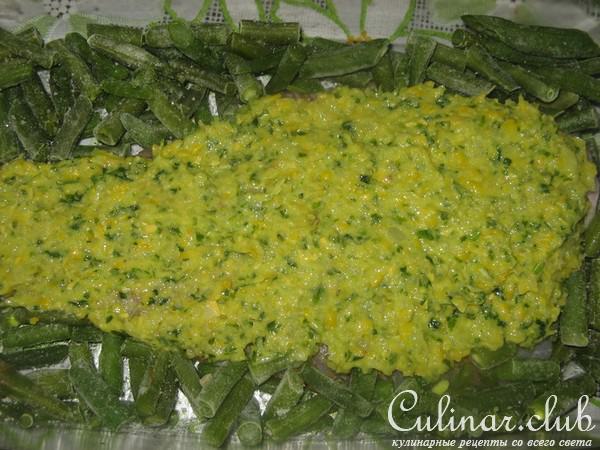 Морской язык с кукурузным соусом