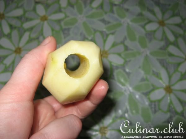 Картофель фаршированный"Бульба"