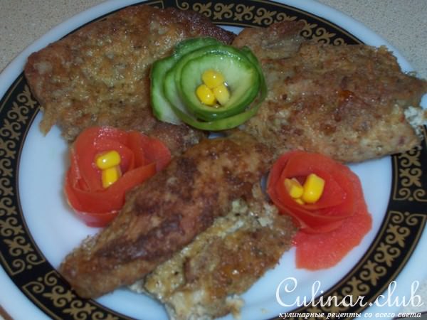 свинина в ореховой панировке.2