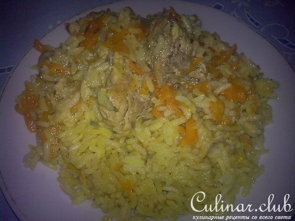 Плов с курицей
