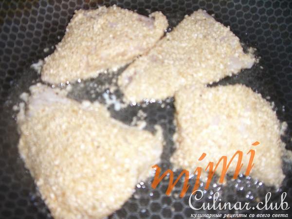 рыбка в кунжутной корочке