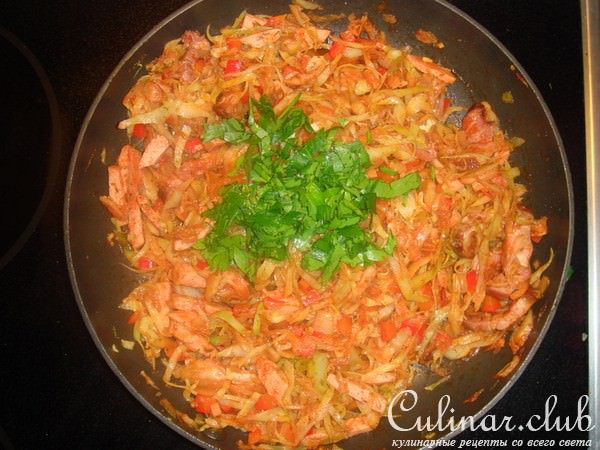 солянка капустная(жареная)