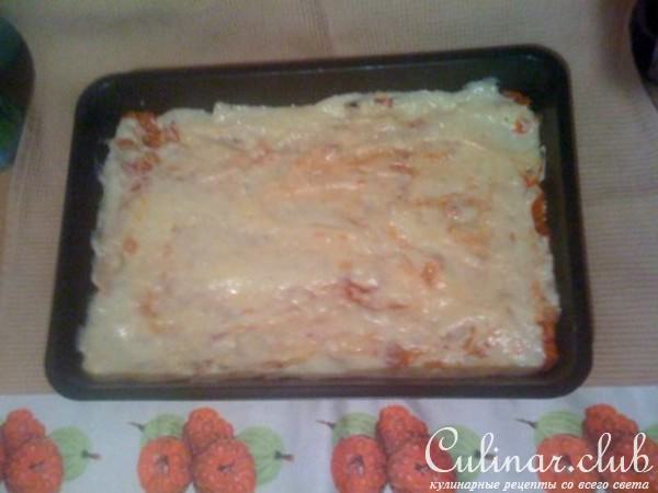 Лазанья с помидорами