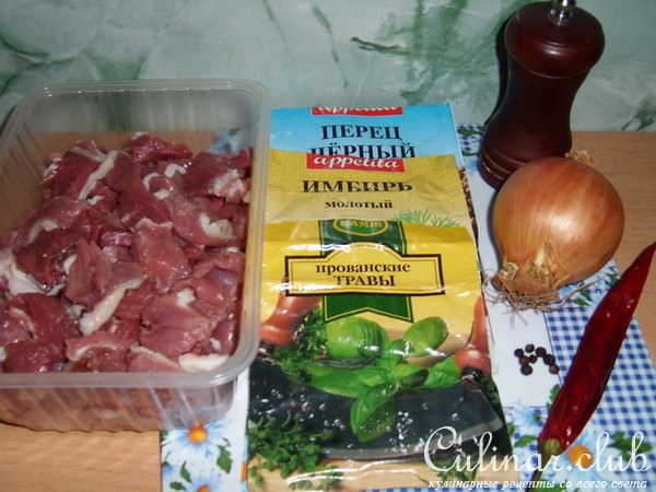 Баранина по-китайски