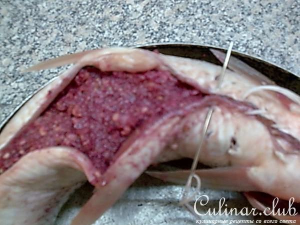 Фаршированная рыба(балых левенги)