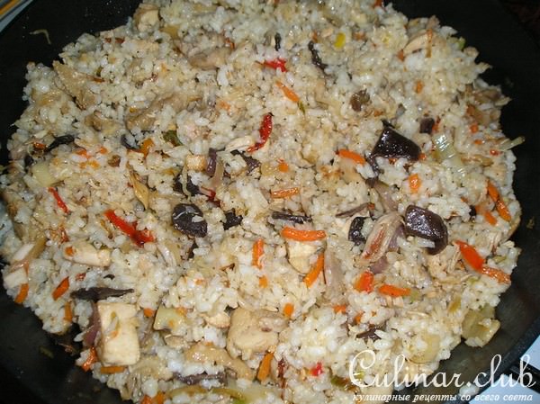 Китайская смесь с рисом