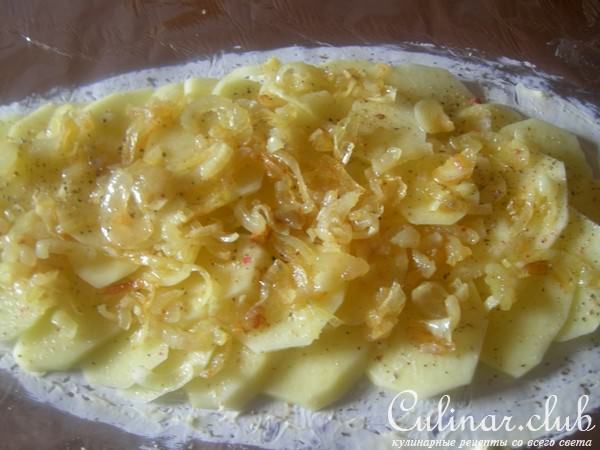 Кефаль запеченая