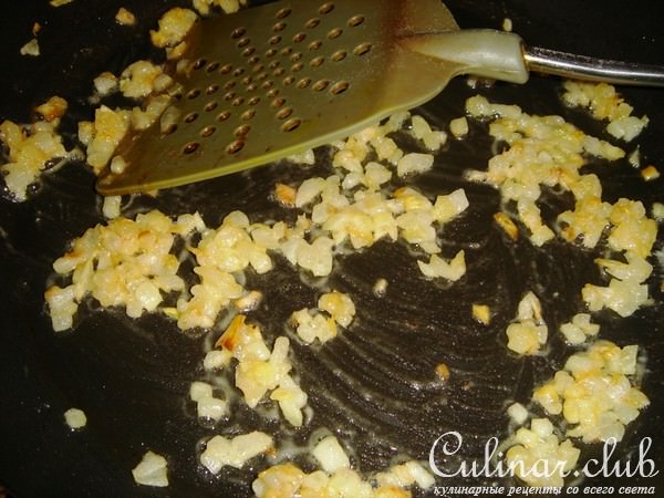 Молочный суп с морепродуктами