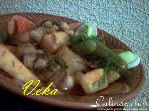 Свинина тушеная с картошкой