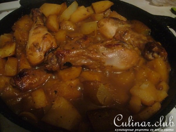 пряная курочка