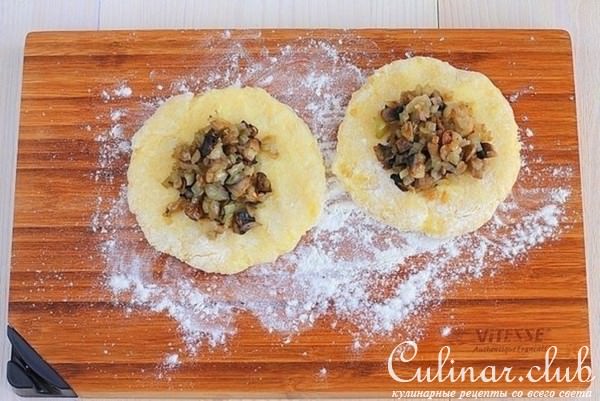 Картофельные зразы с грибами